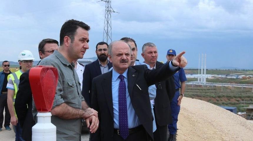 Vali Çakacak Tanap Kompresör Ve Ölçüm İstasyonlarında İnceleme Yaptı