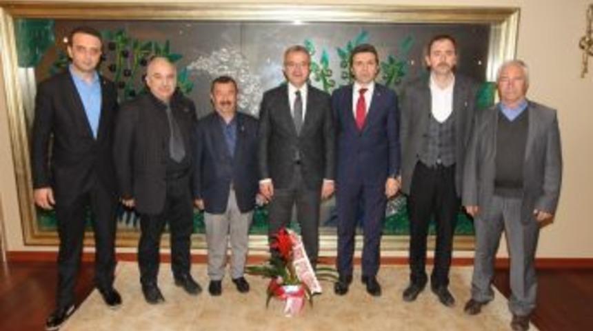 Başkan K&ouml;şker, Afyonluları Ağırladı