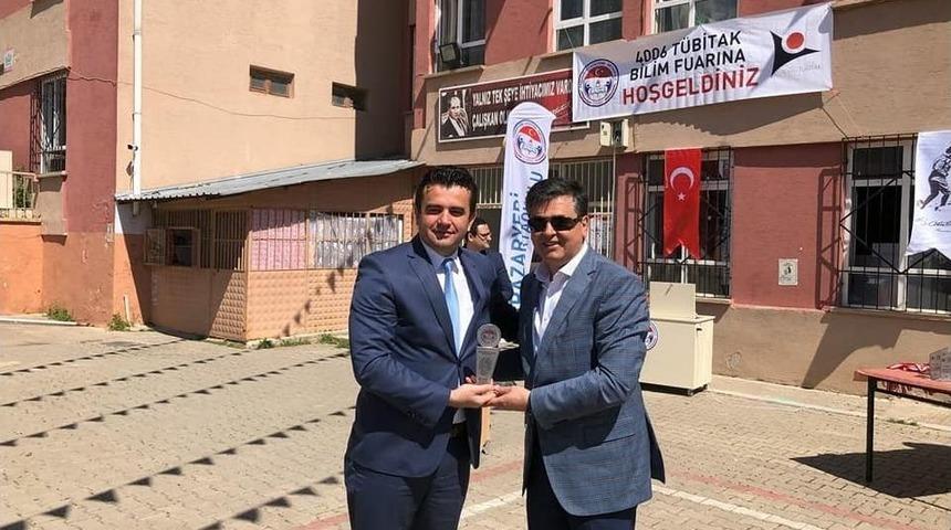 Başkan Yalçın, Tübitak Bilim Fuarına Katıldı