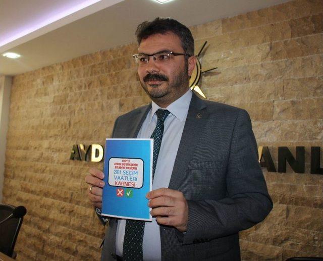 Ak Parti Aydın İl Başkanı Özmen, Büyükşehir Belediyesi’nin 4 Yılını Değerlendirdi