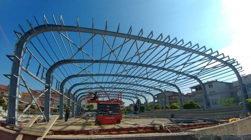 Darıca Bağlarbaşı Ortaokulu’na Spor Salonu Geliyor