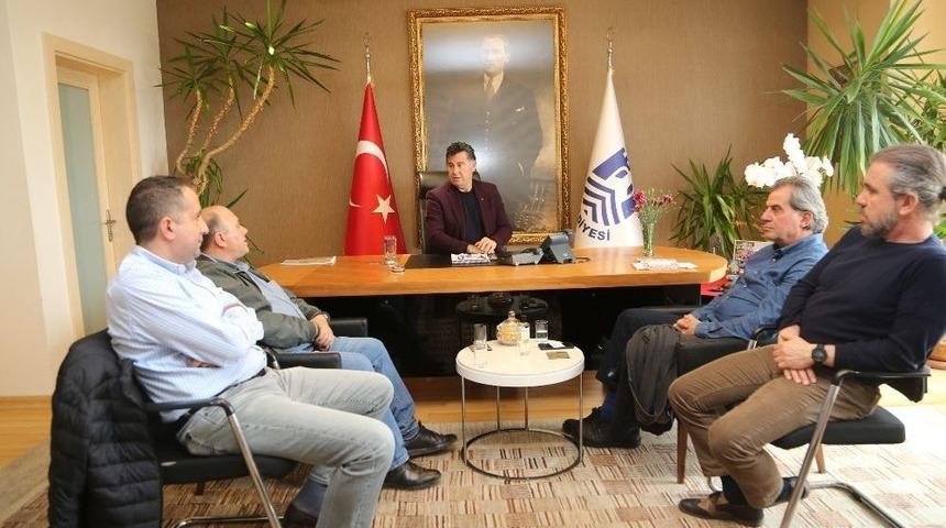 Yat İşletmecilerinden Başkan Kocadon&rsquo;a Ziyaret