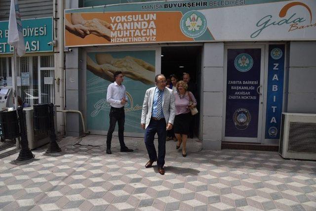 Saruhanlı Ve Akhisar’da Büyükşehirin Hizmetlerine İnceleme