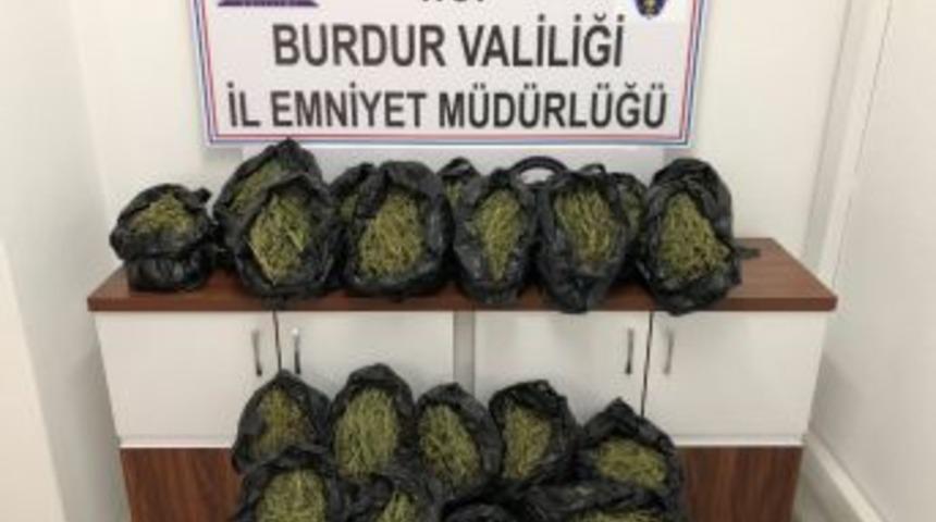 Burdur Emniyet M&uuml;d&uuml;rl&uuml;ğ&uuml;&rsquo;nden Uyuşturucu Operasyonu