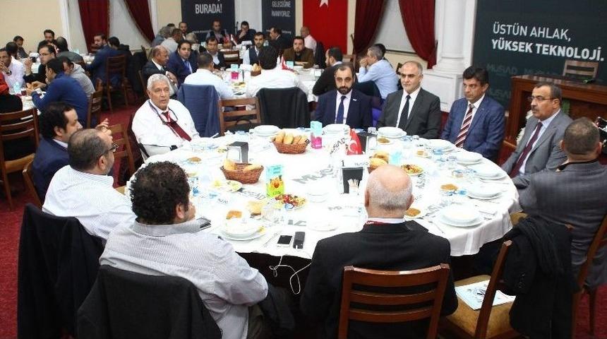 Mısırlı İş Adamları M&uuml;siad Konya&rsquo;da İş Formuna Katıldı