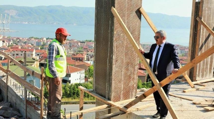 Başkan Baran, &Ccedil;alışmaları Yerinde İnceledi