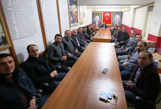 Ak Parti Tokat Merkez İl&ccedil;e Başkanlığında G&ouml;rev Dağılımı Yapıldı 1