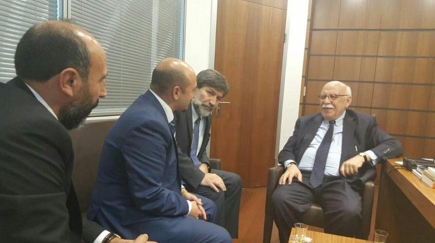 Hacı Bektaş Veli Derneği&rsquo;nden Nabi Avcı&rsquo;ya Ziyaret