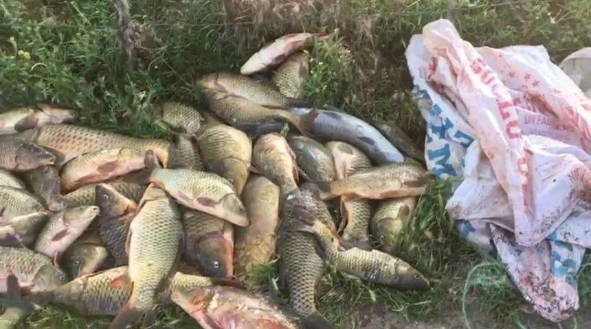 Yasağa Rağmen Balık Avlayan Şahıslar Jandarmadan Ka&ccedil;amıyor