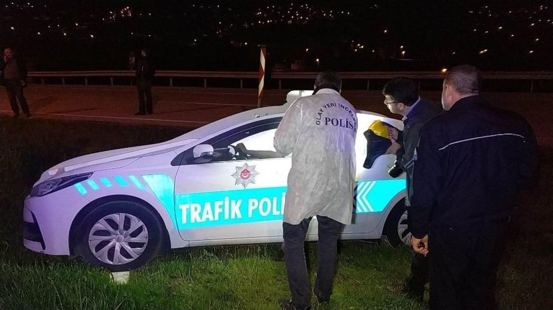 Samsun&rsquo;da Maket Trafik Polis Ara&ccedil;larının Tepe Lambalarını &Ccedil;aldılar