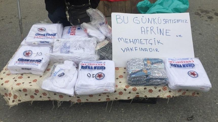 (&ouml;zel) Diyaliz Hastası Pazar Esnafı, Bir G&uuml;nl&uuml;k Gelirini Afrin&rsquo;deki Mehmet&ccedil;iğe Bağışladı