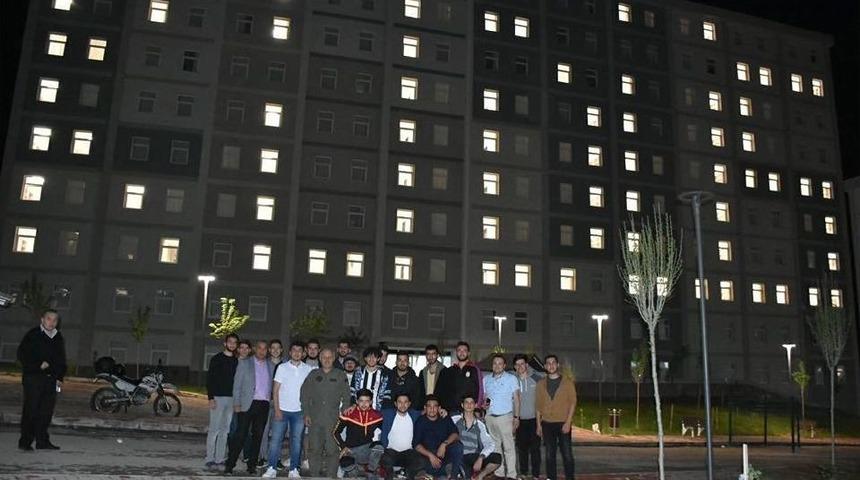 Isparta Kyk&rsquo;dan Yurt Işıklarıyla &lsquo;kud&uuml;s&rsquo; Mesajı