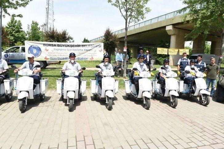 Belediye Başkanı Atv Aracına Bindi, Böceklerle Böyle Mücadele Etti G1