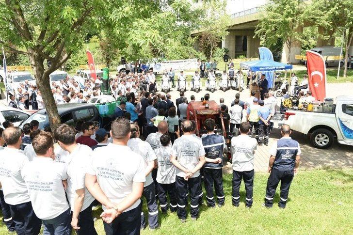 Belediye Başkanı Atv Aracına Bindi, Böceklerle Böyle Mücadele Etti G5