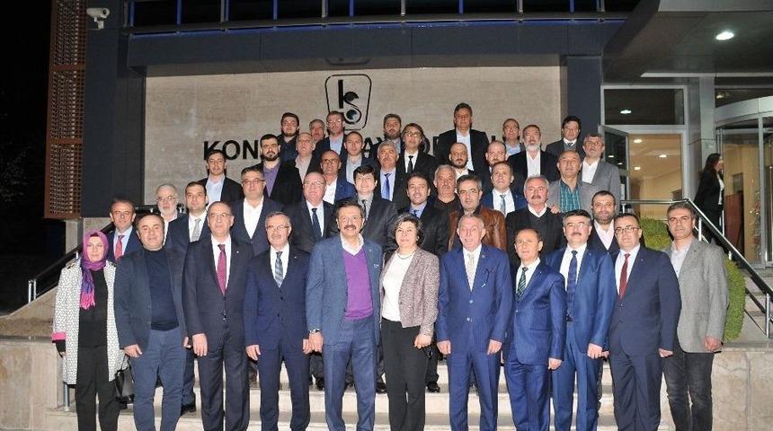 Hisarcıklıoğlu, Kso&rsquo;da Konyalı Sanayicilerle Buluştu