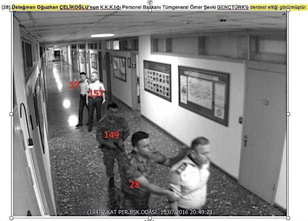 Darbecilerin T&uuml;mgeneral Gen&ccedil;t&uuml;rk&rsquo;&uuml; Derdest Etme Anının G&ouml;r&uuml;nt&uuml;leri Dava Dosyasına Girdi