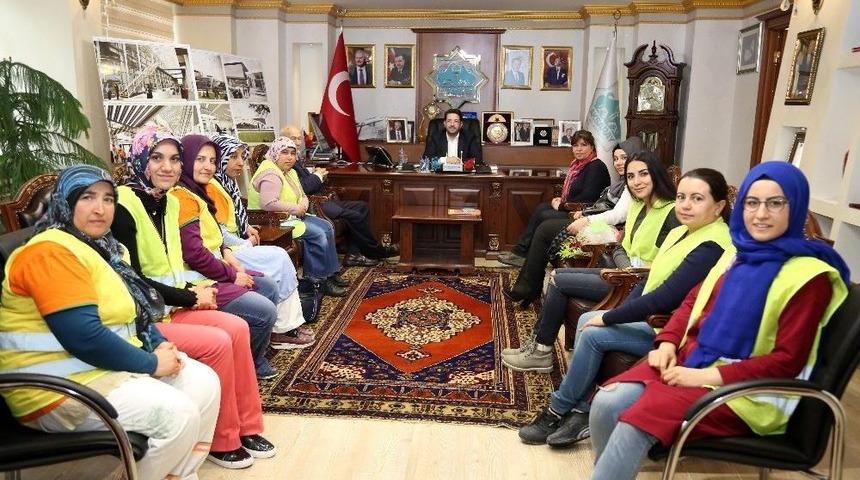 T&uuml;rkiye&rsquo;de Bir İlke İmza Atan Kadınlar Başkan Yazgı İle Buluştu