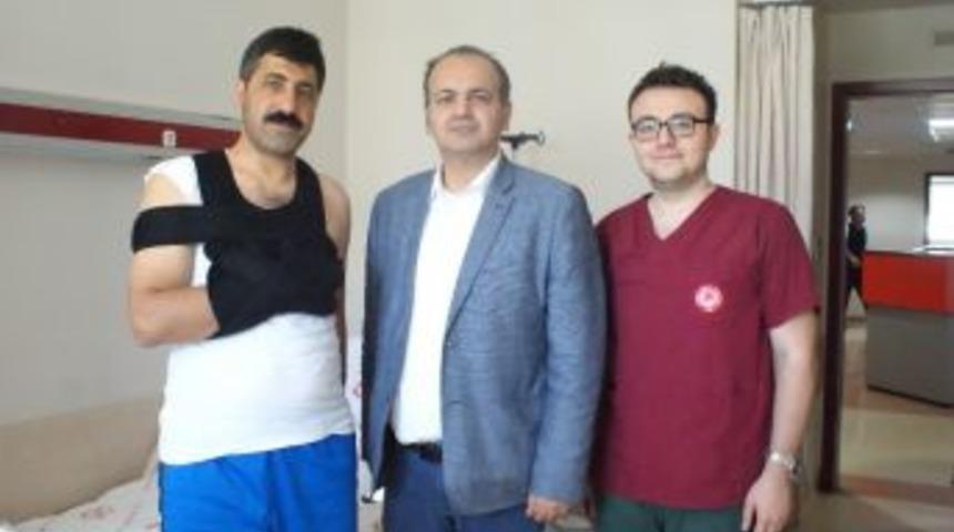 Sdü’de Kapalı Yöntemle Omuz Çıkığı Ameliyatı