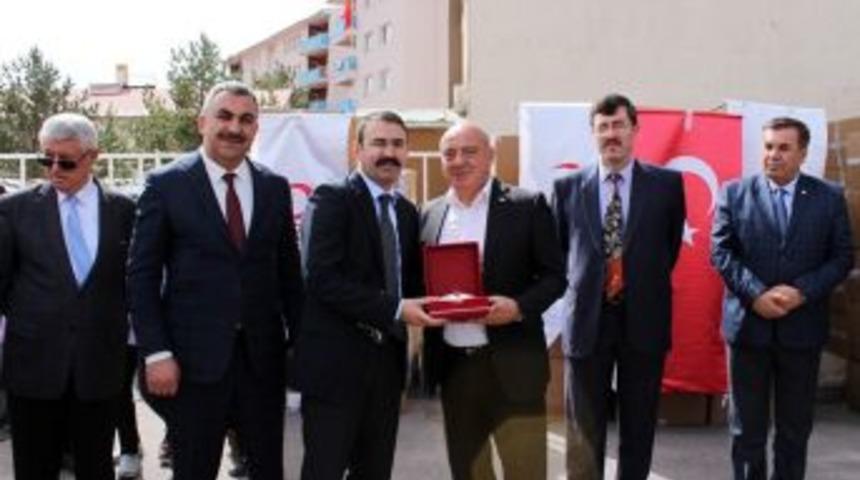 Kızılay Heyetinden Vali Pehlivan&rsquo;a Ziyaret