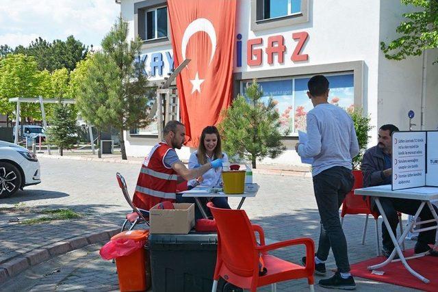 Kayserigaz Kan Bağışıyla Umut Oldu