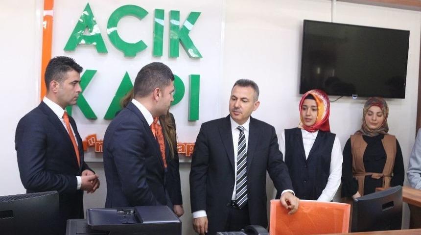 Ağrı Valiliği&rsquo;nde &lsquo;a&ccedil;ık Kapı&rsquo; D&ouml;nemi