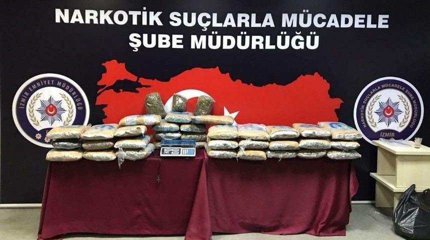 İzmir Merkezli 7 İlde Uyuşturucu Operasyonu