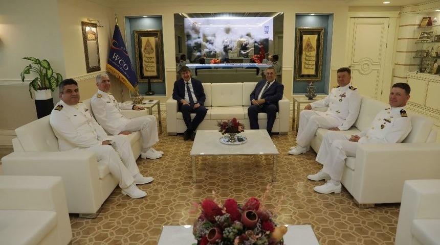 T&uuml;rel, Komutanları Ağırladı