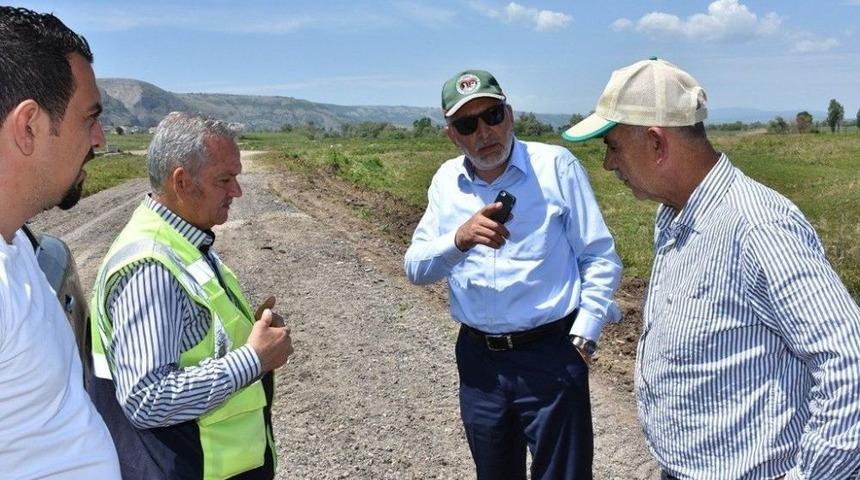 İn&ouml;n&uuml;&rsquo;de Yollar Yenileniyor