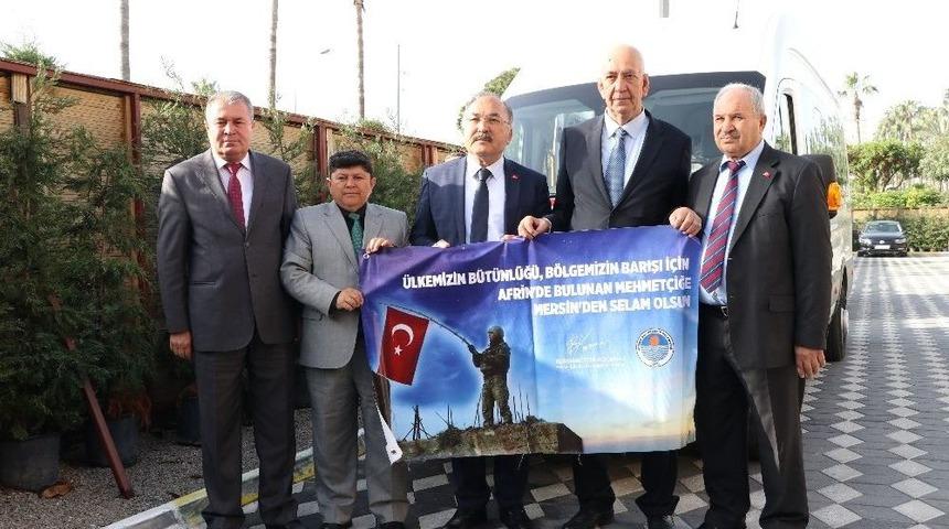 Mersin&rsquo;den Afrin&rsquo;e Yardım