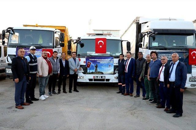 Mersin’den Afrin’e Yardım