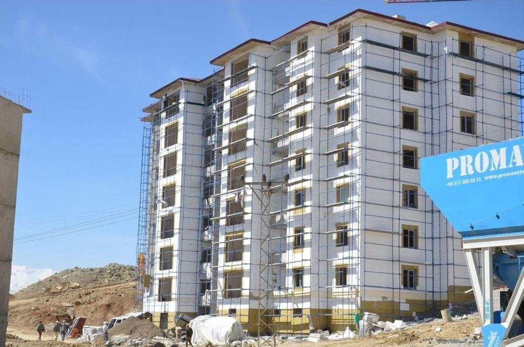 Y&uuml;ksekova&rsquo;daki 3 Bin 63 Konut Hızla Y&uuml;kseliyor