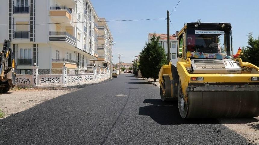 Aksaray Belediyesi Alt Ve &Uuml;st Yapı &Ccedil;alışmalarını S&uuml;rd&uuml;r&uuml;yor