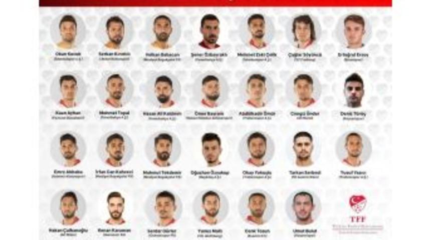 A Milli Takım&rsquo;ın İran, Tunus Ve Rusya Kadrosu Belli Oldu