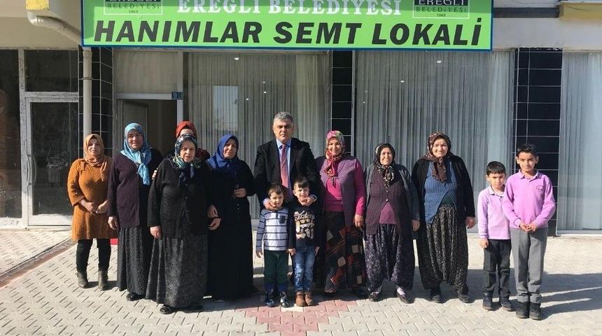 Ereğli Belediyesinden Kadınlar İ&ccedil;in Semt Lokali