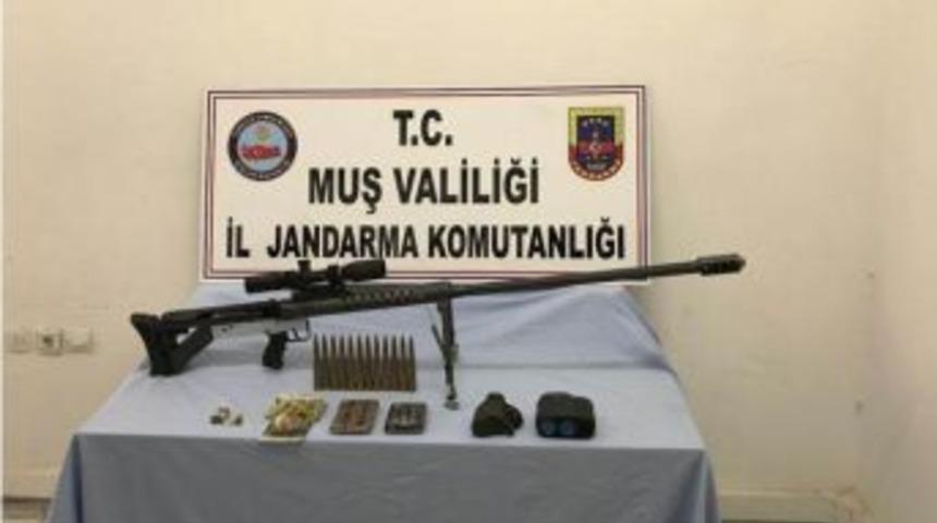 Ter&ouml;ristlerin Toprağa G&ouml;m&uuml;l&uuml; Keskin Nişancı T&uuml;feği Bulundu