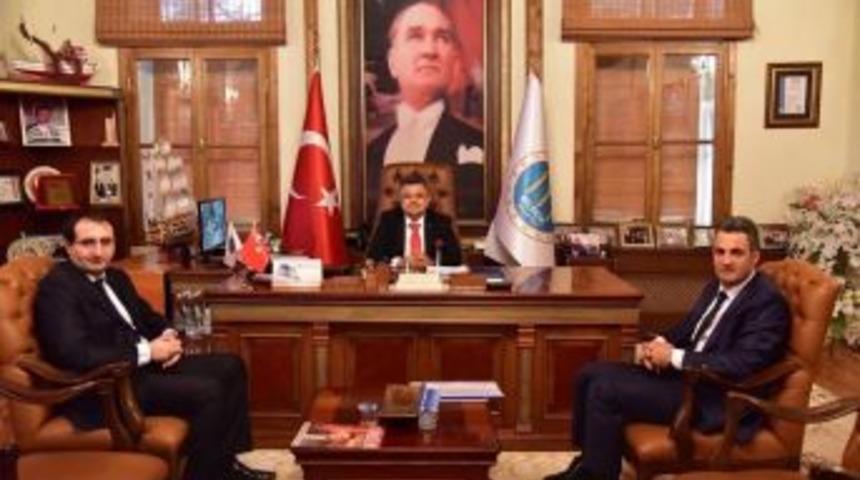 Başkan Yağcı&rsquo;ya Ziyaretler