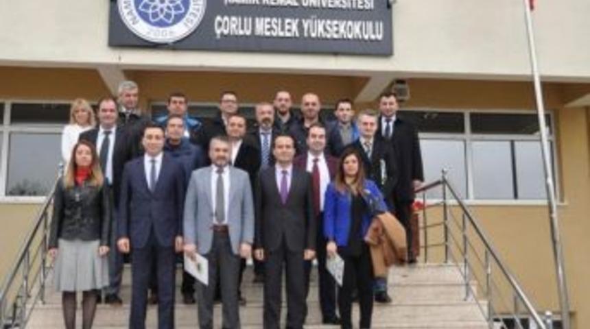 &Ccedil;orlu Meslek Y&uuml;ksekokulu İle 14 Yetkili Servis Arasında İşbirliği Protokol&uuml; İmzalandı