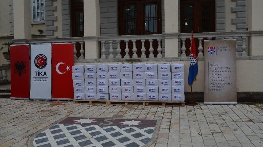 Tika Arnavutluk&rsquo;ta Sel Mağdurlarının Yanında