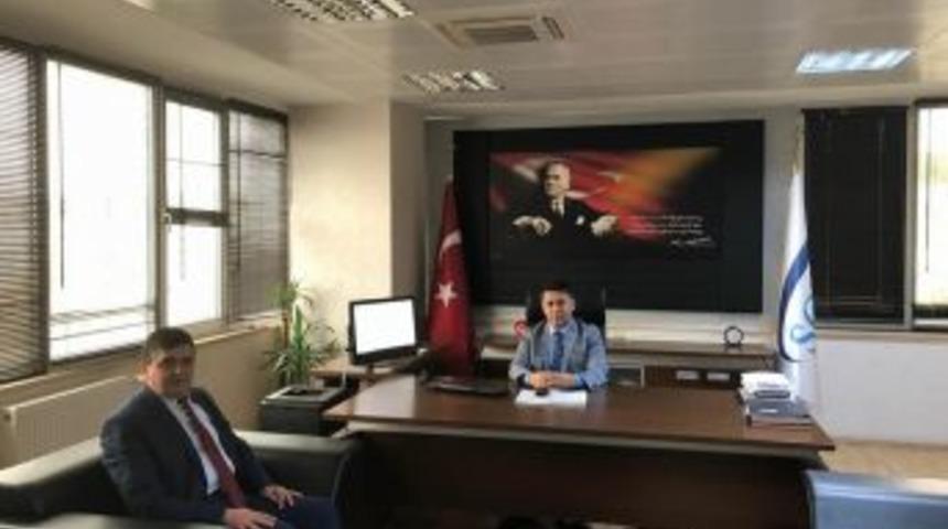 Başkan Yal&ccedil;ın&rsquo;la, İl M&uuml;d&uuml;r&uuml; Bedir&rsquo;le Bir Araya Geldi