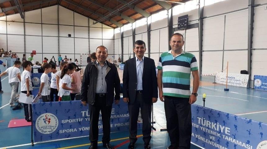 &Ccedil;aycuma&rsquo;da T&uuml;rkiye Sportif Yetenek Taraması Ve Spora Y&ouml;nlendirme Projesi