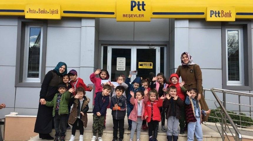 Minik &Ouml;ğrenciler Mektupla Tanıştı