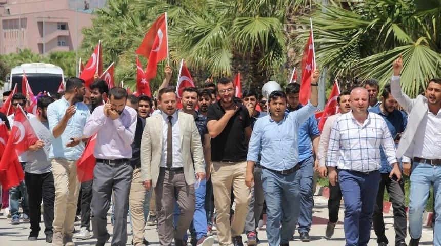 Hatay&rsquo;da Kud&uuml;s&rsquo;e Destek Y&uuml;r&uuml;y&uuml;ş&uuml;