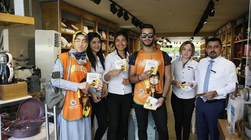 E-m&ouml;p Projesine &Uuml;niversite &Ouml;ğrencilerinden Destek