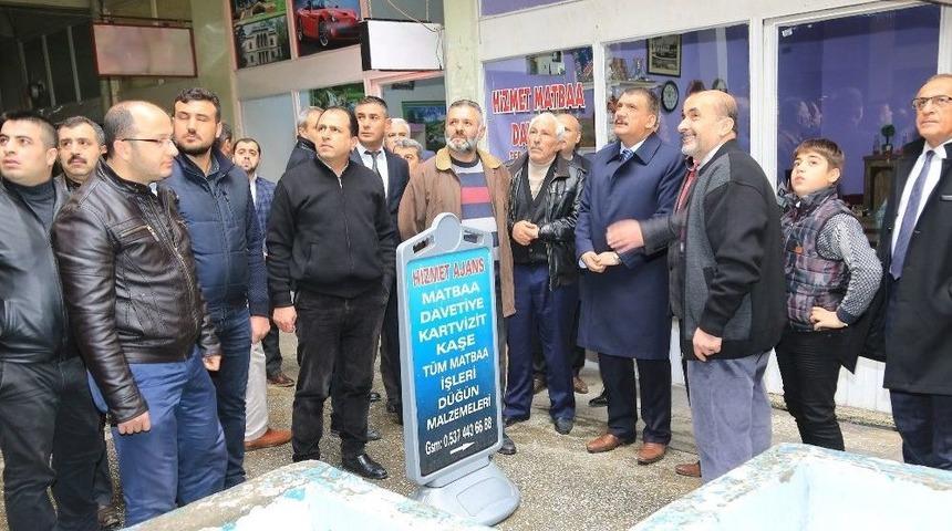 Başkan G&uuml;rkan Esnaflarla Bir Araya Geldi