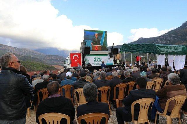 Cumhurbaşkanı Erdoğan, Antalya’da 10 Tesisin Toplu Açılışını Yaptı