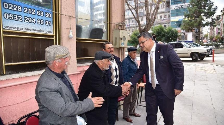 Başkan Yağcı’dan Çarşı Esnafına Ziyaret