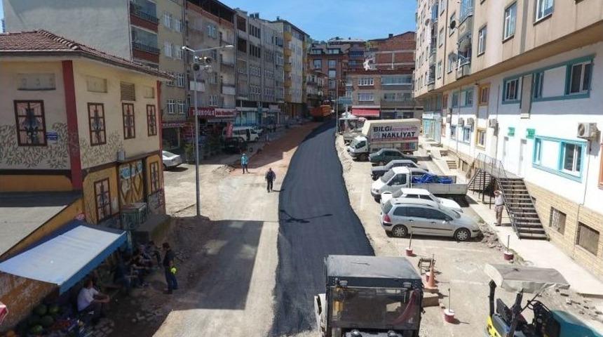 Fatsa&rsquo;da Asfalt &Ccedil;alışmaları