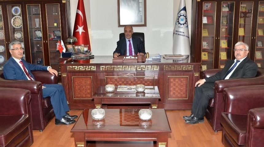 Başkan Y&uuml;celik&rsquo;e Tebrik Ziyaretleri