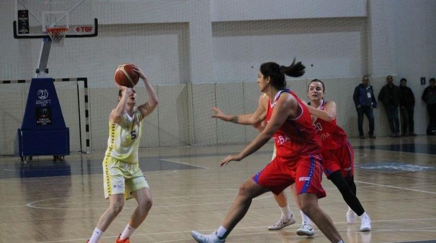T&uuml;rkiye Kadınlar Basketbol Ligi: Yalova Vıp: 73 - Mersin Bşb Gelişim: 65