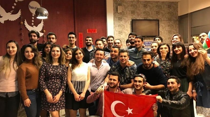 Azeri &Ouml;ğrenciler, İzmit&rsquo;te &Uuml;lkelerini Anlattılar